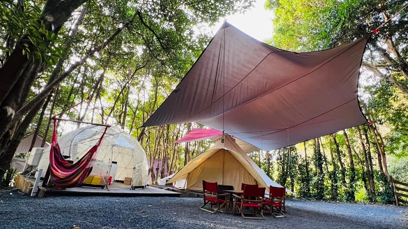 田曽白浜リゾート 伊勢・志摩グランピング TASO FOREST CAMP