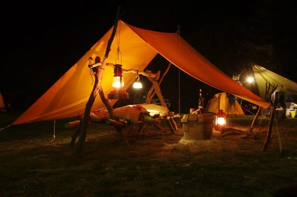 四国山岳植物園 岳人の森キャンプ場